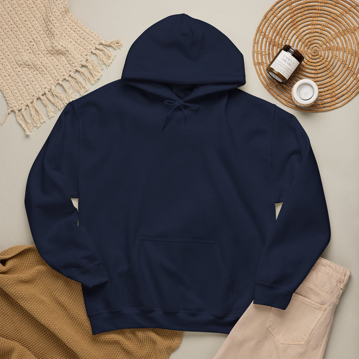 No Luck All Hustle Hoodie – Motivational Streetwear Pullover
