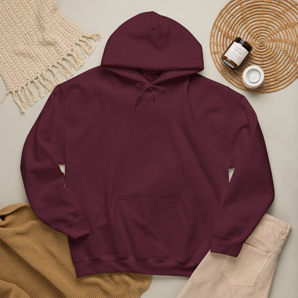 No Luck All Hustle Hoodie – Motivational Streetwear Pullover