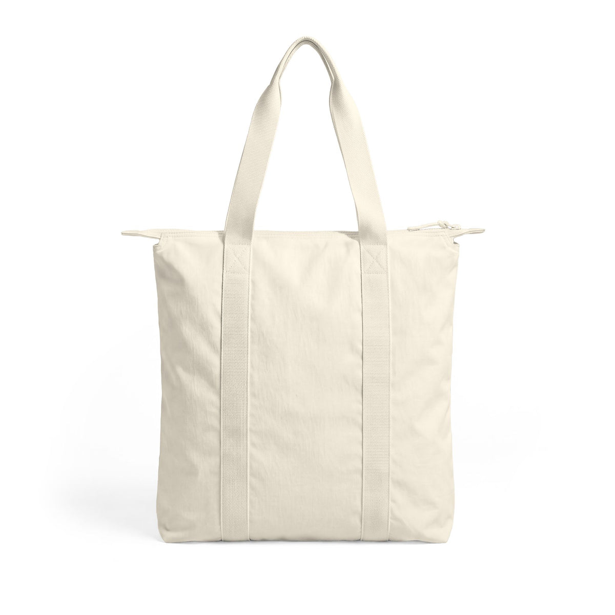 Faith Over Fear Canvas Tote Bag — Nomad Carry-All Zip Top